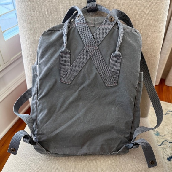 Fjallraven Kanken Classic Backpack Graphite Gray Water Resistant School Bag
